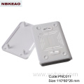 ABS plastic mini wifi router shell enclosure box outdoor indoor case TAKACHI network switch wifi router plastic enclosure